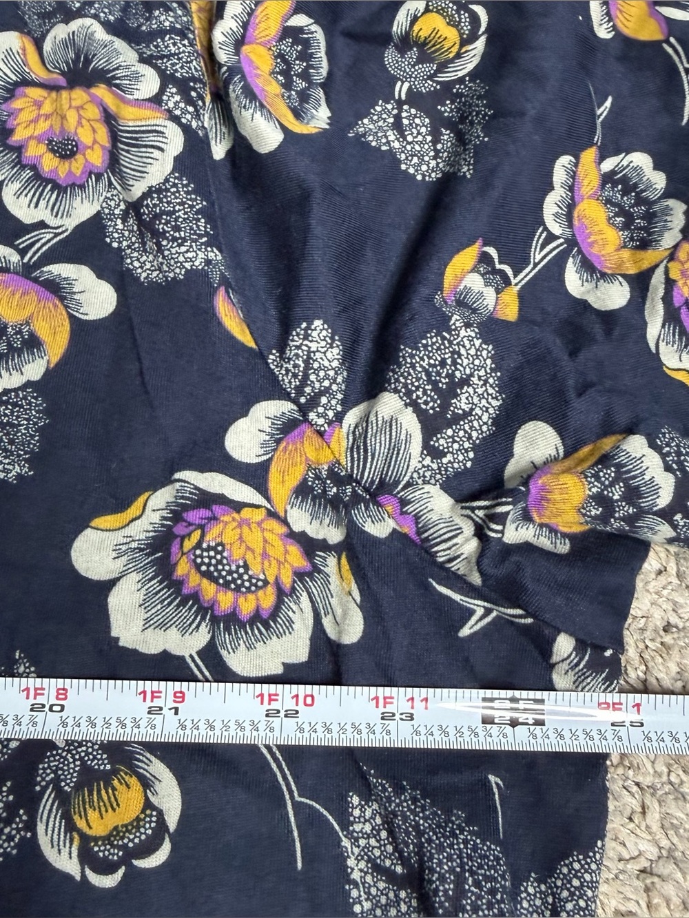 Vera Bradley Womens 2-Piece Pajama Set XXL 2XL Cotton Long Sleeve Paisley Blue - Picture 10 of 16